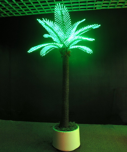 China high quality mini led palm tree light for sale