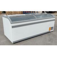 China Supermarket Commercial R290 Glass Sliding Door Chest Freezer Frost Free factory