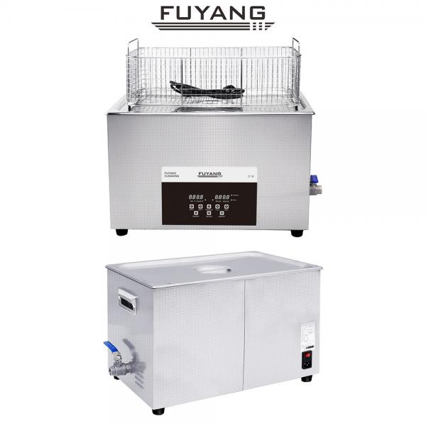 Quality 22L 480W Customized Benchtop Ultrasonic Cleaner 600 Watt  For Stamping Oil / Finstock / Wax for sale