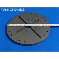China High Hardness Sic Ceramics Disc 400GPa Silicon Carbide Plate for sale