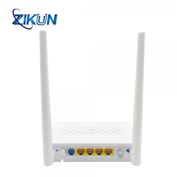 Quality ZIKUN ZC-520T XPON ONU With 1GE 3FE 1POTS 1USB WiFi CATV GPON ONT for sale