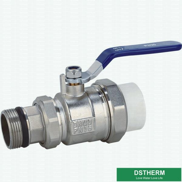 Quality Corrosion Resistant Sanitary Brass Male Union Ball Valve for sale
