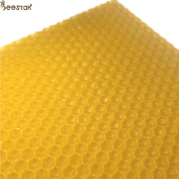 Quality C 100 natural beeswax Honeycomb Frame Beeswax Foundation Sheet for sale