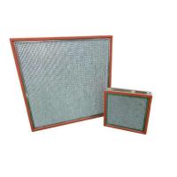 China High Efficiency Clean Hepa Filter Extruded Aluminum Frame Separator Design factory