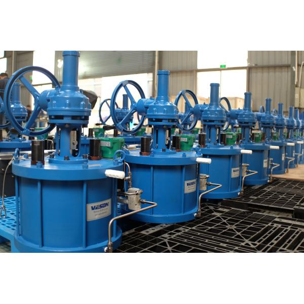 Quality Carbon Steel Pneumatic Gate Valve Actuator / Linear Rotary Actuator Heavy Duty for sale