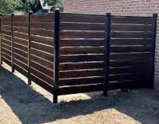 Quality Beautiful Wood Clour 6ft FRP Fencing High Durability Low Maintenance for sale