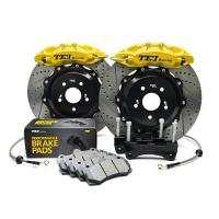 China Disc 355x28mm Brake Kit 6 Piston Caliper With 2 Piece Rotor Big Brake Kit For AUDI A4 Front (B7) 2006 -2008 factory