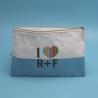 China Recycled Long Travel Makeup Bags , Customized High End Logo Zipper Toiletry Bag factory