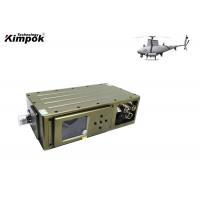 Quality COFDM Wireless UAV Video Data Link Up To 100km LOS AES 256 Encryption for sale
