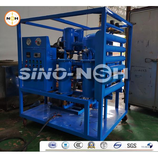 Quality Vacuum Transformer Oil Filtration Machine Treatment Plant / Insulating Oil Portable Oil Purifier for sale