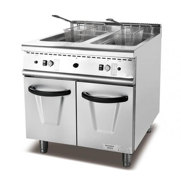 Quality Double Fryer Commercial Kitchen Cooking Equipment Electric Fryer Machine for sale