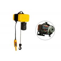 China SG electric hoist 500kg ,Single Phase Electric Chain Hoist Lift Height 3m factory
