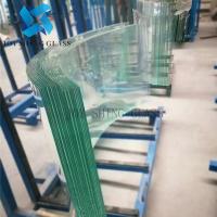 China Customized Curved Toughened Laminated GLass factory