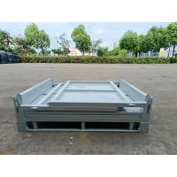 China Q235 Pallet Cage With Steel Sheet Enclosure Load Capacity 2.0 Tons for sale