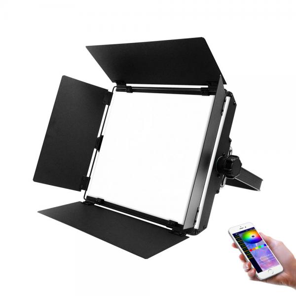 Quality Bi Color Daylight Photography Lights 120W Aluminum Alloy 95ra LED Panel Video Lighting for sale