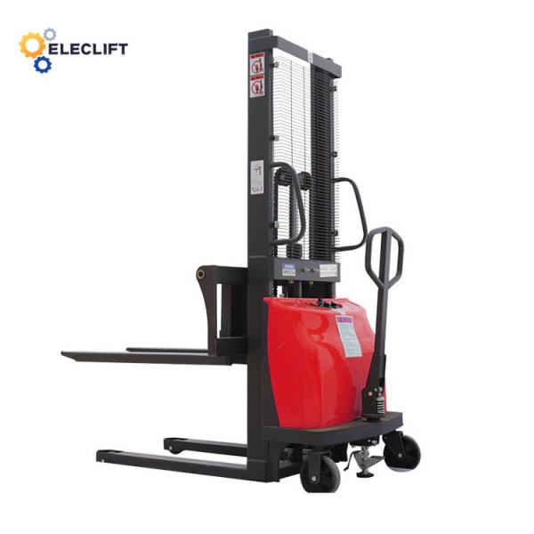 Quality High Lift Semi Electric Pallet Stacker Capacity 1000kg for sale
