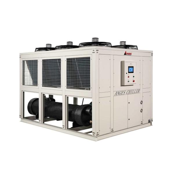 Quality Air Cooled Screw Industrial Water Chiller Machine 120HP for sale