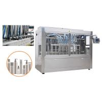 China Automatic Thick Hair Lotion Bottle Filling Machine With Mixing factory