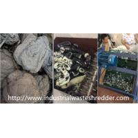 China Hard / Thick Plastic Single Shaft Shredder Hydraulic Pushing Customizable Capacity for sale