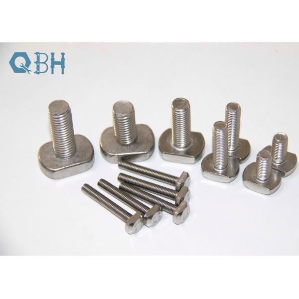 Quality Non-standard metric T bolt, stainless steel T bolt 304 316 A2-70 A2-80 A4-70 A4-80 for sale