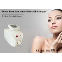 China Safety 808nm Diode Laser Hair Removal Machine Water Temperature Self - Checking for sale