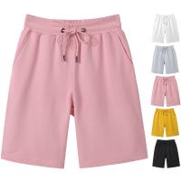 China Spring Breathable Cotton Gym Shorts Basketball Knitted Lounge Shorts factory