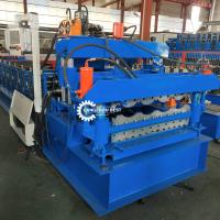 China 0.8mm 380v Double Roll Forming Machine Customized for sale