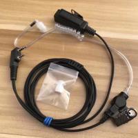China OEM Two Way Radio Accessories Surveillance Clear Acoustic Tube For Kenwood Radio factory