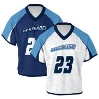 China Adult Multicolor Lacrosse Team Jerseys , Sports Custom Sublimated Lacrosse Uniforms factory