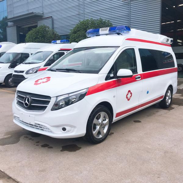 Quality Manual Transmission Emergency Ambulance Car With ABS And 2.2T Displacement Cheap Ambulance For Sale for sale