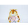 China Flexible Brown Soft Plush Toys Squirrel Shape One Piece Design 25 * 40CM factory
