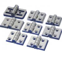 China T3-T8 Aluminum Hardware Products Commercial Glass Door Hinges Heavy Duty for sale