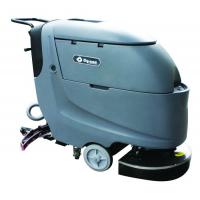 china Dycon Small Electric Floor Scrubber Walk Behind Sweeper Scrubber With Big Mouth