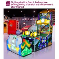 China 2 players Robot Storm ball shooting video redemption machines with ticket for prize factory