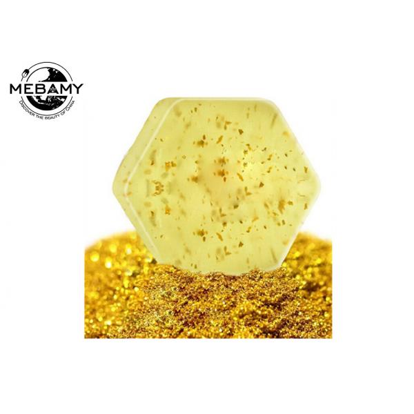 Quality Coconut Oil Organic Handmade Soap 24K Gold Natural Cleansing Face Whitening for sale