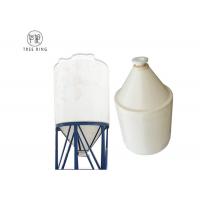 china 1500L 5000L Industrial Plastic Conical Fermentation Tank For Wine In White