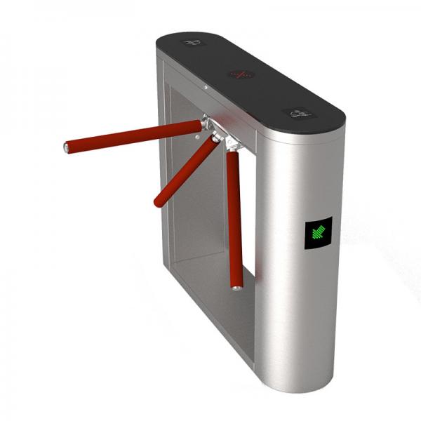 Quality 316 Stainless Steel Gym Access Control Tripod Turnstile Gate IP54 for sale
