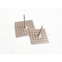 China SS Perforated Base Insulation Anchor Pins, Insulation Hangers With Dome Caps factory