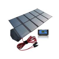 China 250W Foldable Solar Panel Kit 12V Ultralight Folding Solar Charger With USB Port factory