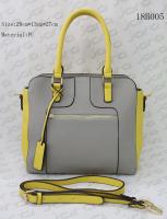 Buy cheap Contrast Colors Crossbody Tote Bag , PU Material Female Handbags Two Way Use from wholesalers