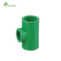 China Thermosetting Plastic Pipe PPR Reducing Tee for and Efficiency Plumbing Materials for sale