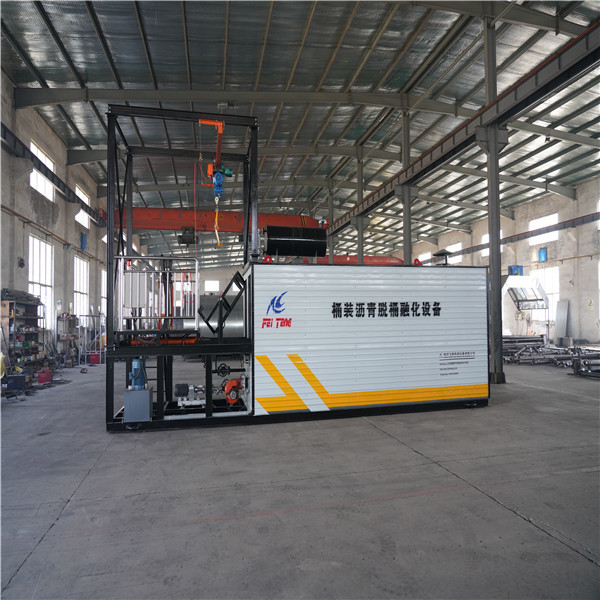 Quality Carbon Steel Bitumen Decanting Machine Flue Heating / Thermal Oil Heating for sale