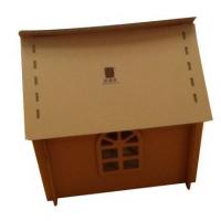 China Shopping Mall Happy Childhood Time Paper House For Children for sale