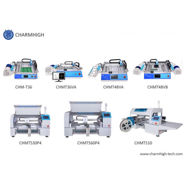 Quality Charmhigh 7 Models Desktop SMT SMD Pick And Place Machine, Small PCB maching machine for sale