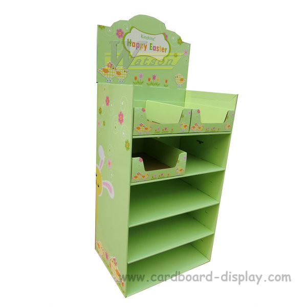 China New Designed Gift Corrugated Display Rack factory