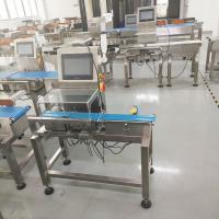 China Conveyor Automatic Food Dynamic Checkweigher Machine With Rejector factory