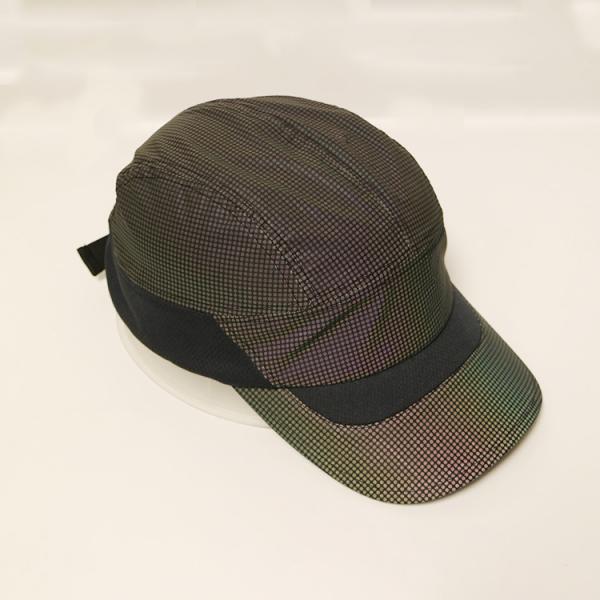 Quality OEM/ODM ACE brand 100% polyester reflective print sport golf baseball hat cap for sale