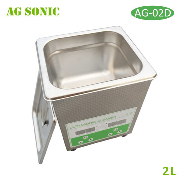 Quality 2L 60W digital heated Medical Ultrasonic Cleaner / Bath with SUS Basket for sale