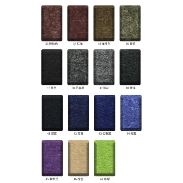 Quality 9mm PET Noise Blocking Soundproof Felt Sound Panels for sale