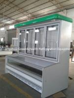 China Supermarket Combination Display Freezer Showcas High - Density factory